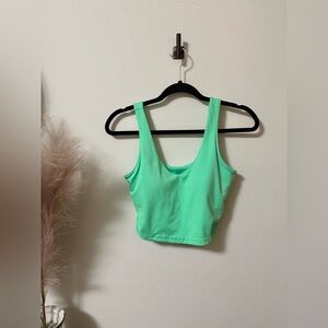 NWOT Juniors SO Sporty V-Neck Cropped Tank Top